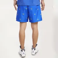 Pro Standard Mens Pro Standard Warriors Mini Logo Woven Shorts