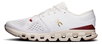 On Mens Cloud 4 XD - Running Shoes Red/Cream/Ivory