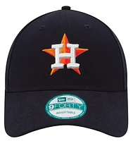 New Era Mens New Era Astros 9Forty Adjustable Cap - Mens Navy/Navy Size One Size