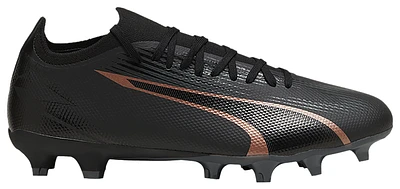 PUMA Mens ULTRA MATCH FG/AG - Soccer Shoes Copper Rose/Puma Black