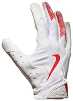 Nike Mens Nike Vapor Jet 8.0 Receiver Gloves - Mens University Red/White/White Size M