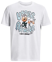 Under Armour Mens Rose Delivery T-Shirt - Black/White