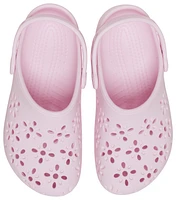 Crocs Girls Floral Cutout Clogs