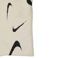 Nike Nike Offline Oversize Boucle Knit Blanket - Adult Light Orewood Brown/Black