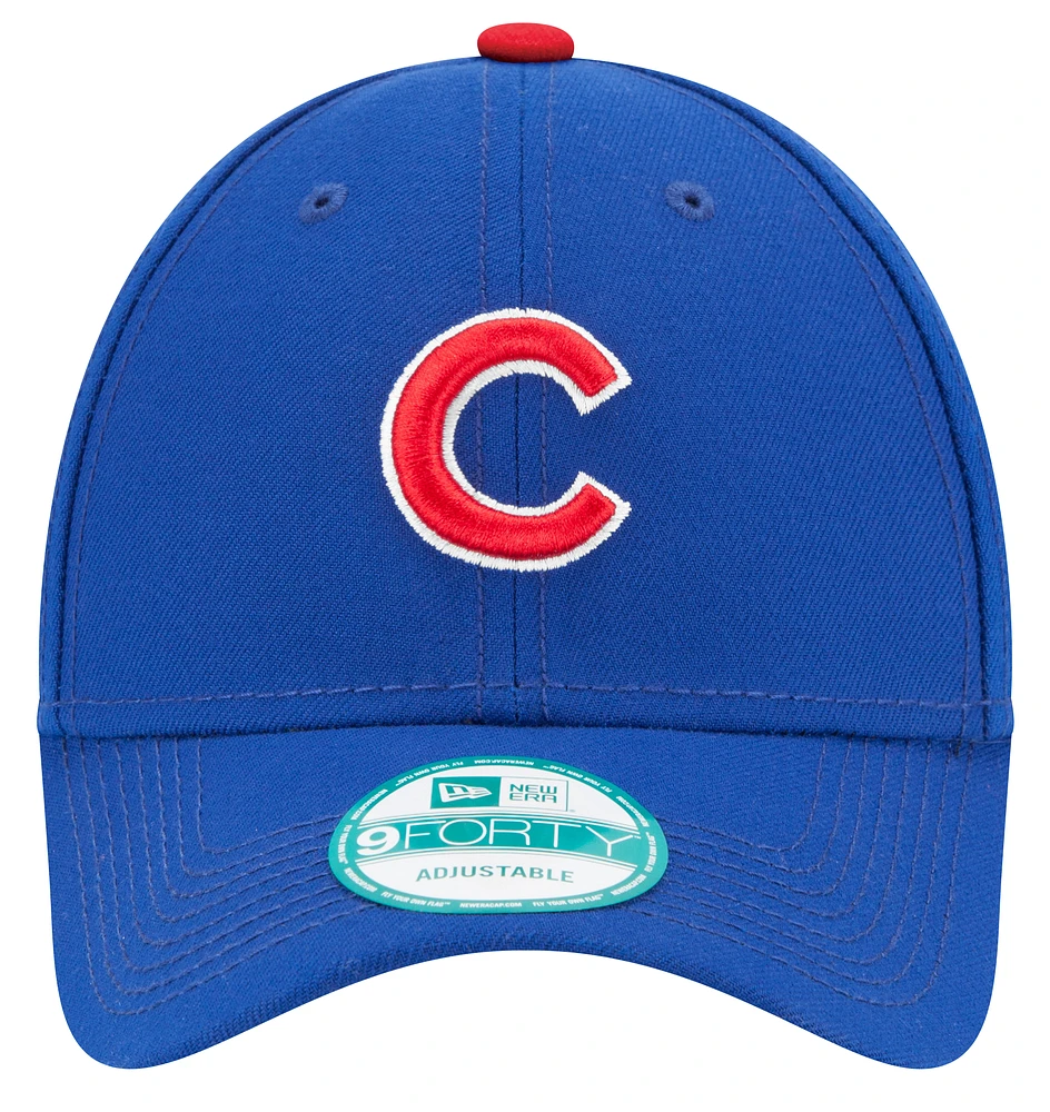 New Era Mens New Era Cubs 9Forty Adjustable Cap - Mens Royal/Blue Size One Size