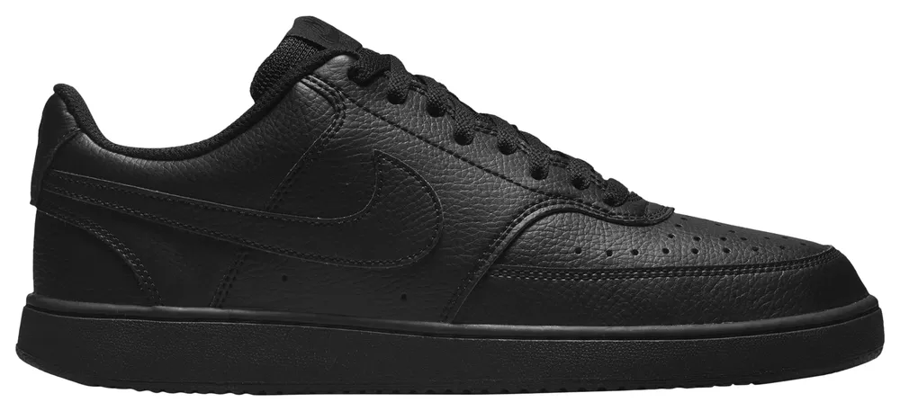 Nike Mens Court Vision Low - Basketball Shoes Black/Black