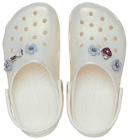 Crocs Girls Classic Iridescent Charm Clog