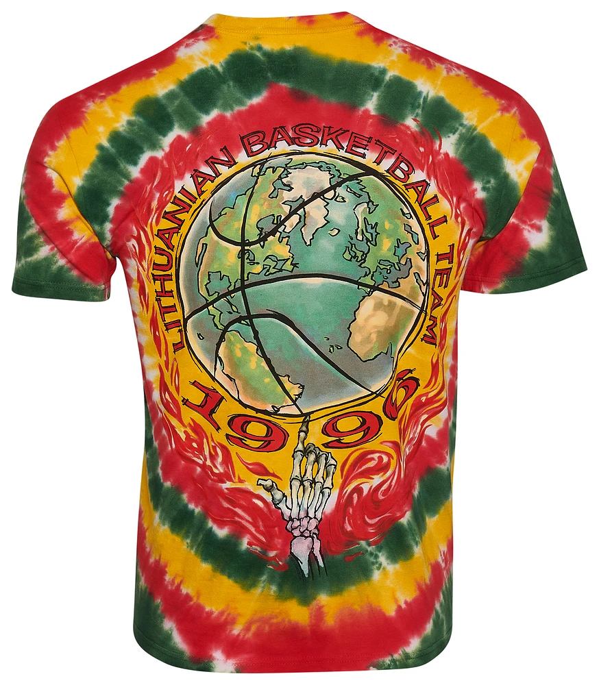 Grateful Dead Mens Lithuania Basketball T-Shirt - Multi