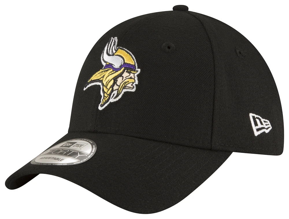 New Era Mens New Era Vikings The League 940 Adjustable - Mens Black Size One Size