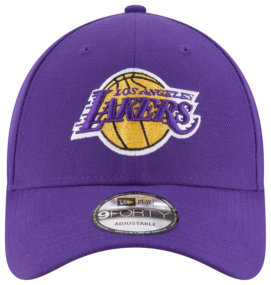 New Era Mens New Era Lakers 9Forty Snapback Cap - Mens Purple/Yellow Size One Size