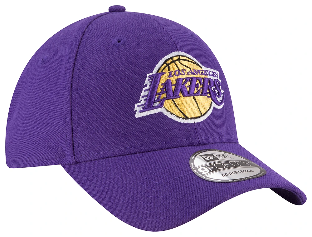 New Era Mens New Era Lakers 9Forty Snapback Cap - Mens Purple/Yellow Size One Size