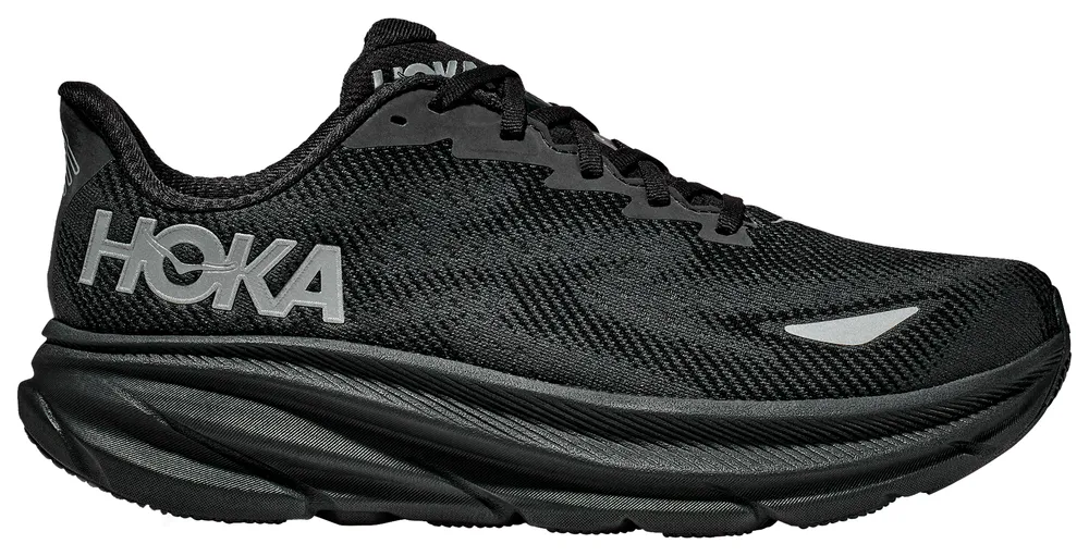 HOKA Mens Clifton 9 GTX - Running Shoes Black/Black/Black
