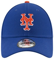 New Era Mens New Era Mets 940 Adjustable Cap - Mens White/Orange Size One Size