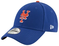 New Era Mens New Era Mets 940 Adjustable Cap - Mens White/Orange Size One Size