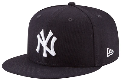 New Era Mens New Era Yankees 9Fifty Snapback Cap - Mens Navy/White Size One Size