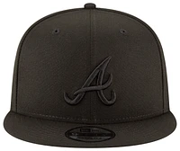 New Era Mens New Era Braves BOB Snapback Cap - Mens Black/Black Size One Size