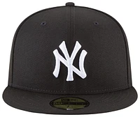 New Era Mens New Era Yankees 59Fifty Cap - Mens White/Black/White Size 7