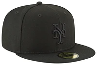 New Era New Era Mets 5950 - Adult Black/Black Size 7