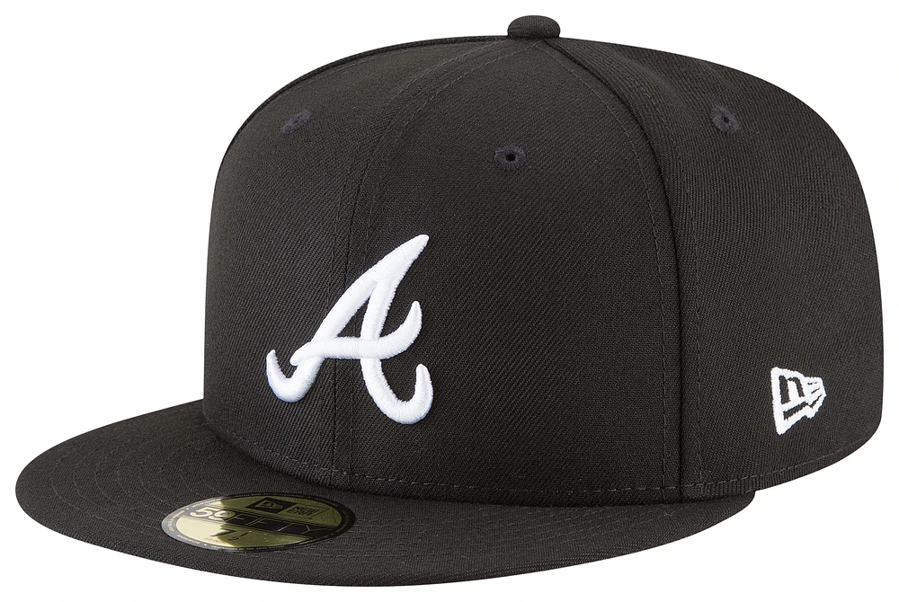 New Era Mens New Era Braves 59Fifty Cap