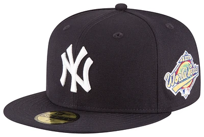 New Era Mens New Era Yankees 59Fifty World Series Side Patch Cap