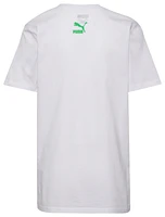 PUMA Boys Bball Group Graphic T-Shirt - Boys' Grade School White/Green