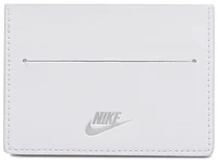 Nike Nike Chrome AF1 Card Wallet - Adult Silver/White Size One Size