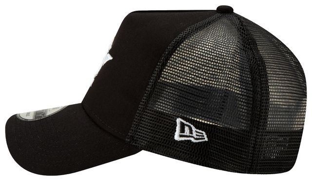 Men's NASCAR New Era Black Wordmark Pride 9TWENTY Adjustable Hat