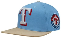 Pro Standard Pro Standard Rangers Homage to Home Wool Snapback - Adult University Blue/Khaki Size One Size