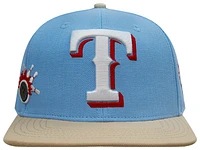 Pro Standard Pro Standard Rangers Homage to Home Wool Snapback - Adult University Blue/Khaki Size One Size