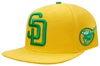 Pro Standard Pro Standard Padres Homage to Home Wool Snapback - Adult Yellow/Yellow Size One Size