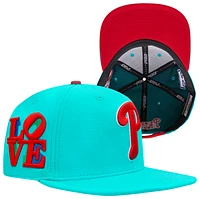 Pro Standard Pro Standard Phillies Homage to Home Wool Snapback - Adult Seafoam/Seafoam Size One Size