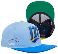 Pro Standard Pro Standard Twins Homage to Home Wool Snapback - Adult University Blue/Royal Blue Size One Size