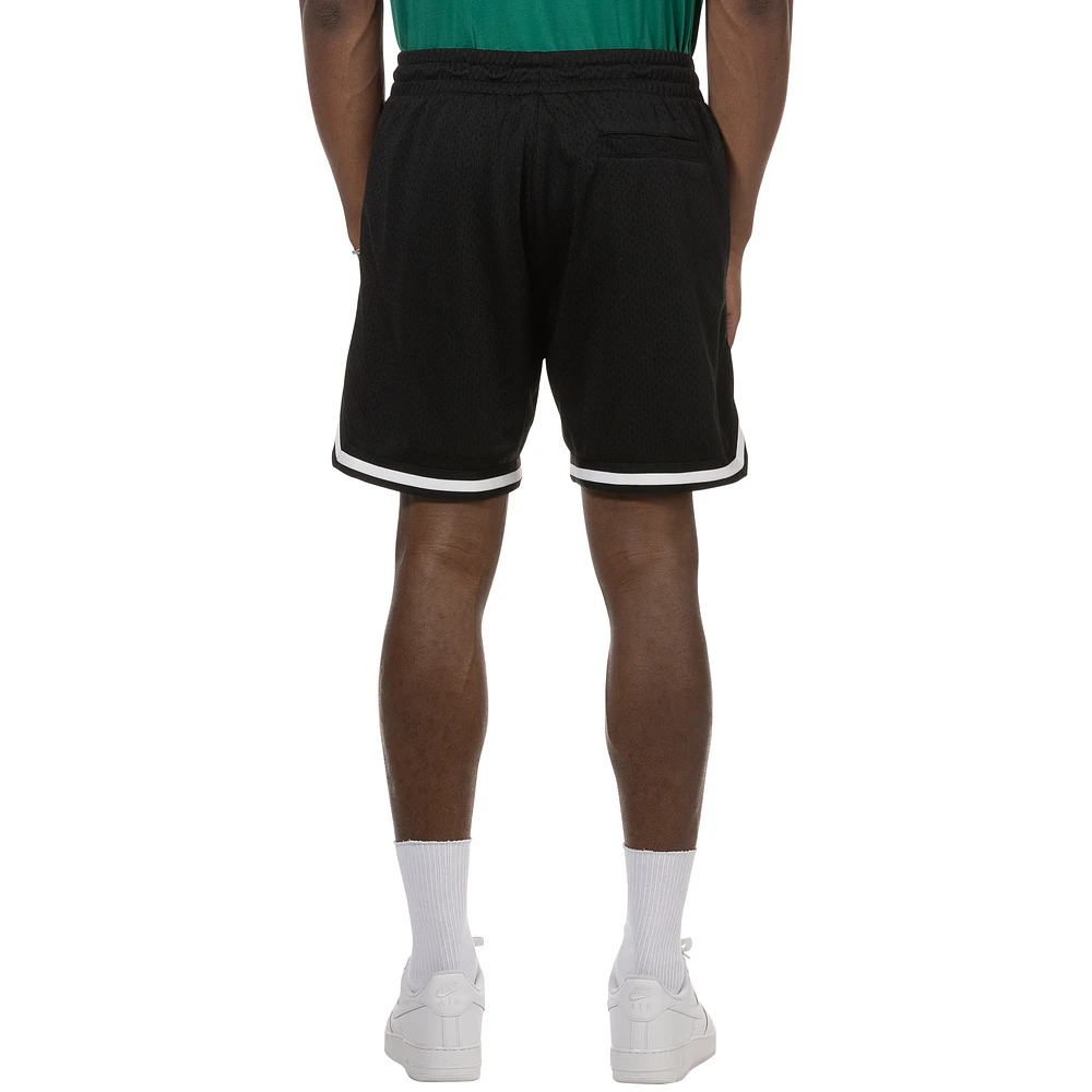 LCKR Mens Excel Mesh Shorts - Black/Black