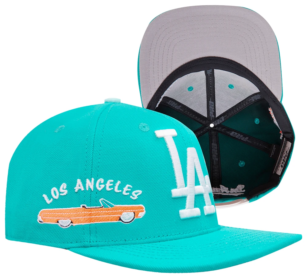 Pro Standard Pro Standard Dodgers Homage to Home Wool Snapback - Adult Seafoam/Seafoam Size One Size