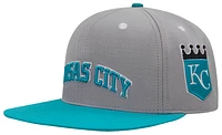 Pro Standard Pro Standard Royals Homage to Home Wool Snapback - Adult Grey/Seafoam Size One Size