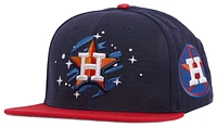 Pro Standard Pro Standard Astros Homage to Home Wool Snapback - Adult Midnight Navy/Red Size One Size