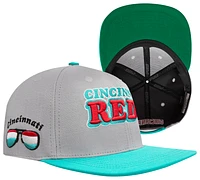 Pro Standard Pro Standard Reds Homage to Home Wool Snapback - Adult Grey/Seafoam Size One Size