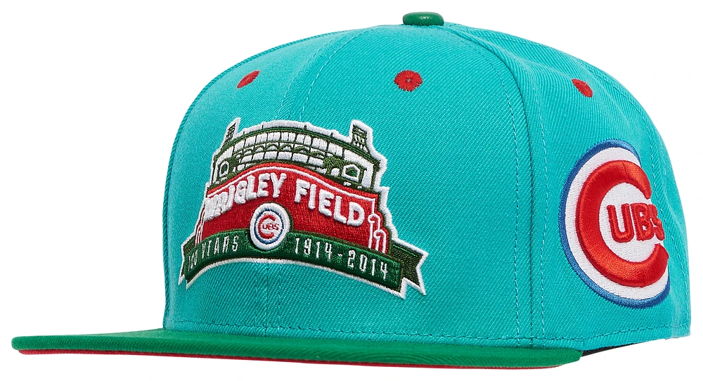 Pro Standard Pro Standard Cubs Homage to Home Wool Snapback - Adult Seafoam/Green Size One Size