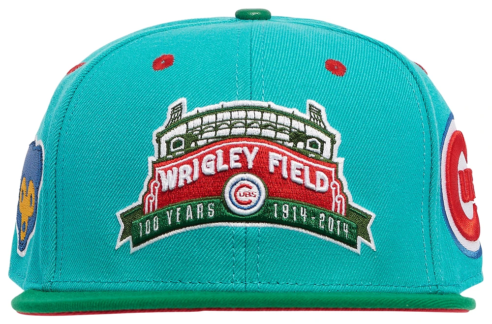 Pro Standard Pro Standard Cubs Homage to Home Wool Snapback - Adult Seafoam/Green Size One Size