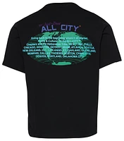 All City By Just Don Mens Star T-Shirt - Ultra Black/Ultra Black