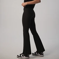 Cozi Womens Rib Flare Leggings