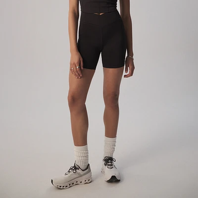 Cozi Womens Cross Front Bike Shorts