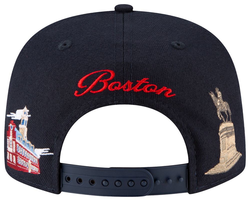 New Era Red Sox 9Fifty Icon Snapback Cap