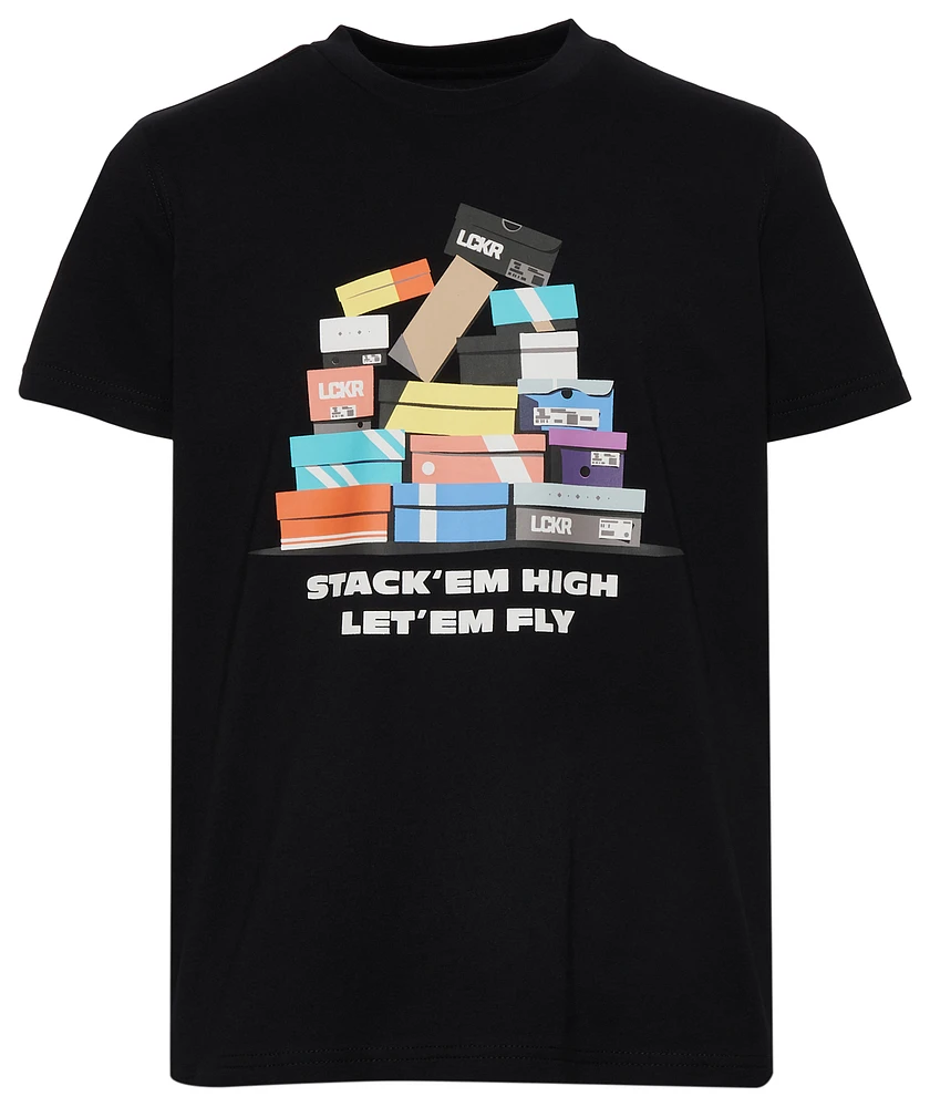 LCKR Stack Em Graphic T-Shirt  - Boys' Grade School