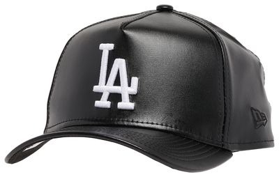 New Era Dodgers A Frame Leather Cap