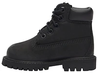 Timberland Boys Timberland 6" Premium Waterproof Boots - Boys' Preschool Black/Black Size 03.0