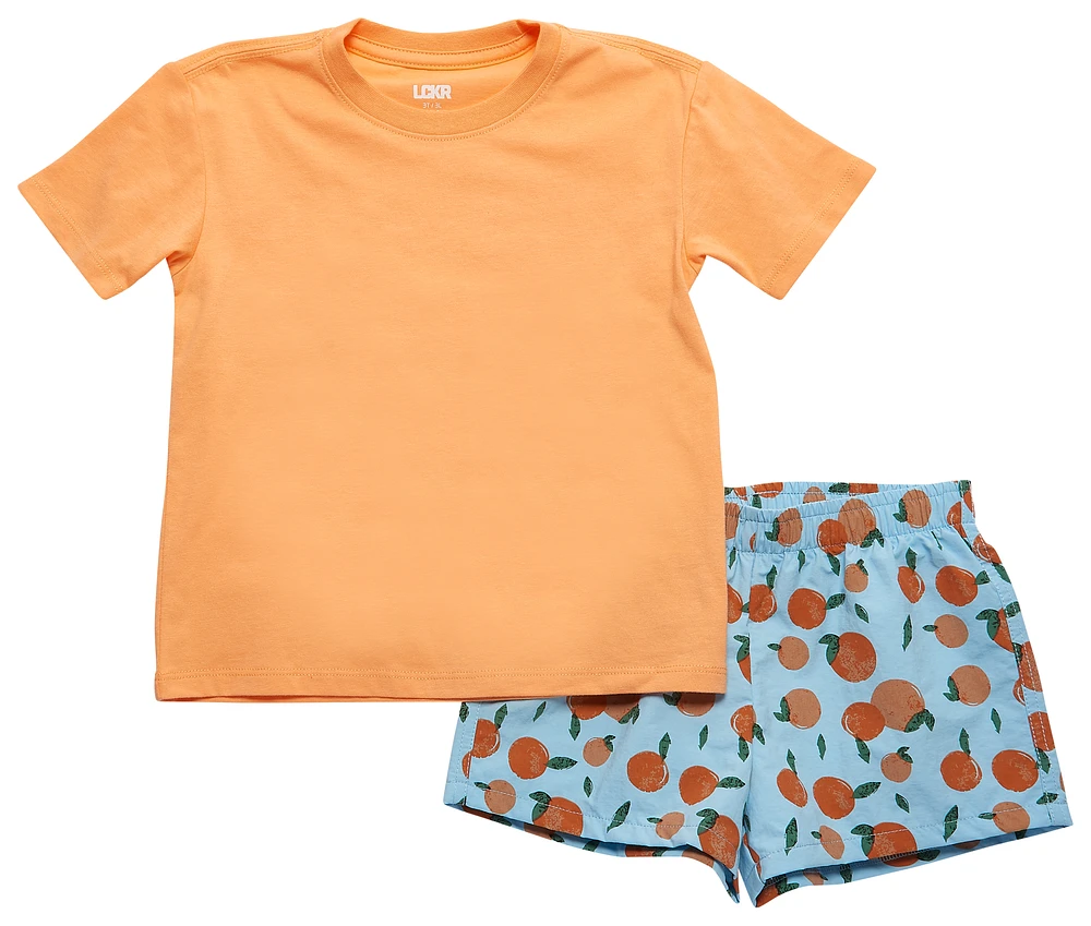 LCKR T-Shirt and Shorts Set