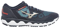 Mizuno Mens Wave Horizon 5 - Running Shoes Blue/Gold