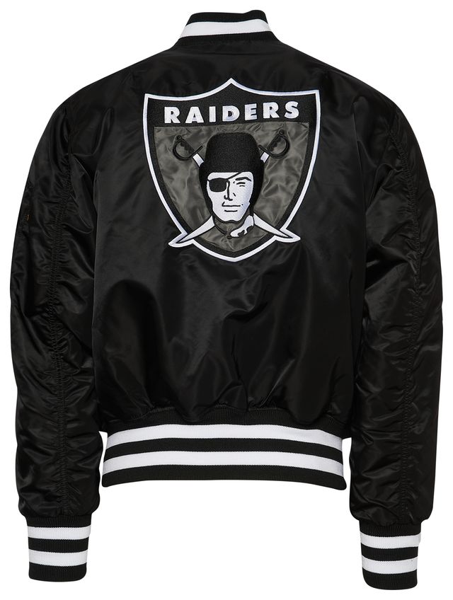 NFL Raiders Mash Up Black Jacket