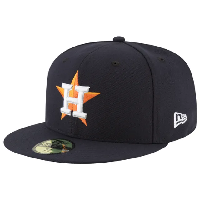 Lids Houston Astros New Era Dolphin 59FIFTY Fitted Hat - Gray/Blue